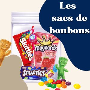 Les sacs de bonbons